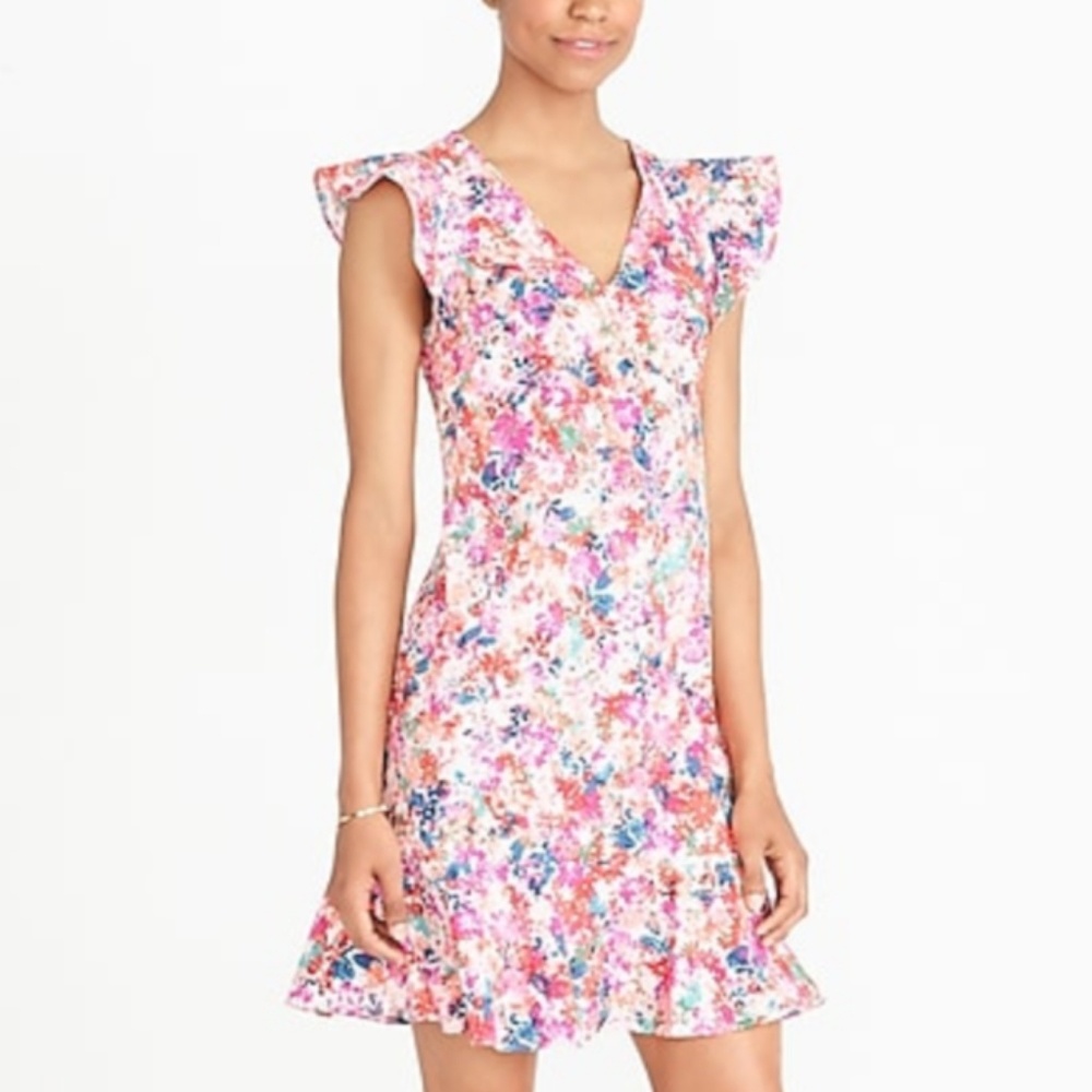 🆕 J. Crew Women's Ruffle Hem Dress 🆕